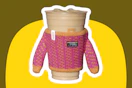 Dunkin- L.L.Bean Birdseye Sweater Cup Sleeve