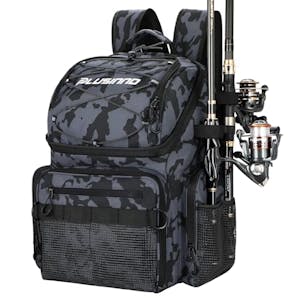 Fishing Backpack with Rod Holders