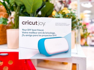 cricut joy sitting on a target table