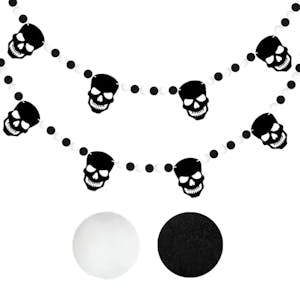Skull Pompom Garland