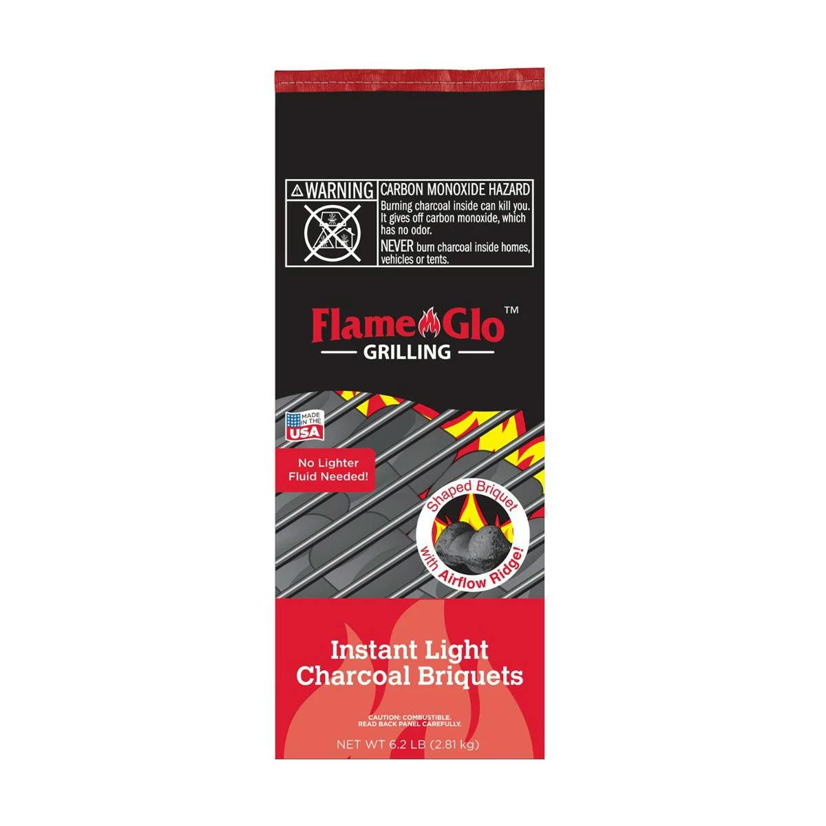 2 Flame Glo Charcoal Briquets Bags