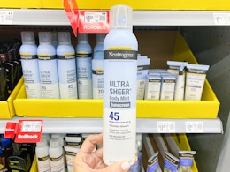Score $2 Off Neutrogena Sunscreens That Are Already on Rollback at Walmart card image