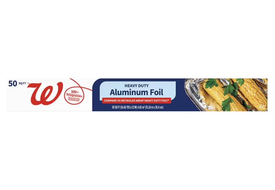 2 Walgreens Aluminum Foil Boxes