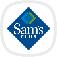 Squircle shaped image of Sam's Club themed commercial photography