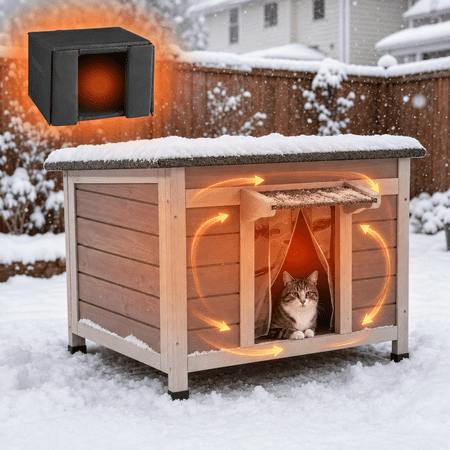 Outdoor Insulated Cat House