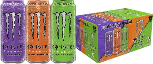 Monster Ultra Energy 15-Pack
