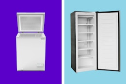 Save 50% on Frigidaire Deep Freezers — Prices Starting at $145 at Walmart card image