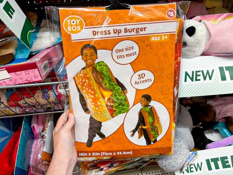 dollar tree dress up burger