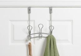 towel and robe over-the-door hook