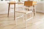 Lifestyle image of Sauder dining chair in home setting