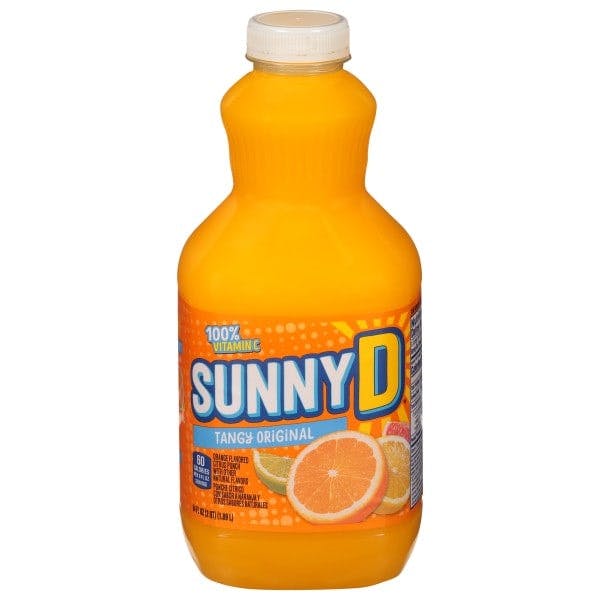2 SunnyD Orange Juice Drinks
