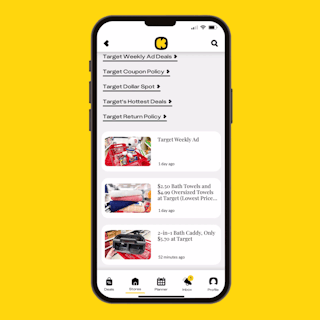 gif showing how to add deals to your deal list in KCL app