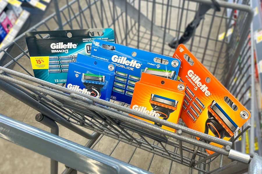 gillette razor blade cartridge refills walgreens4
