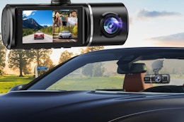 Triple Dash Cam, Only $29.99 on Amazon (Reg. $79.99) card image