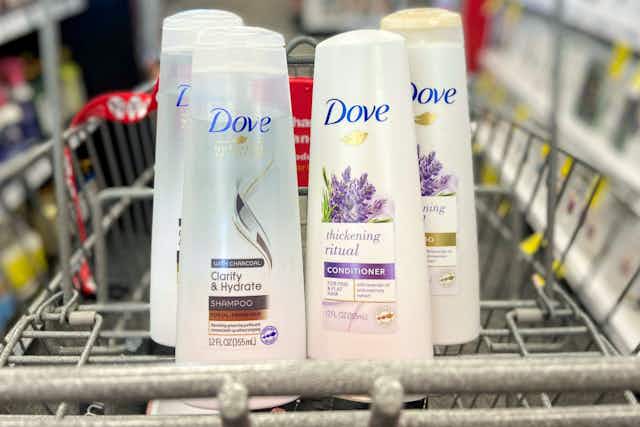 Dove Shampoo and Conditioner, Just $0.79 at CVS card image