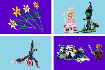 4 Lego Sets: Flowers, Wicked, Marvel & Star Wars