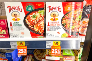 dollar general tapatio frozen meals clearance