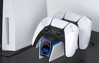 PS5 controller charging dock