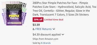 amazon-star-pimple-patches-cart