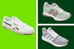 shoes in a collage
