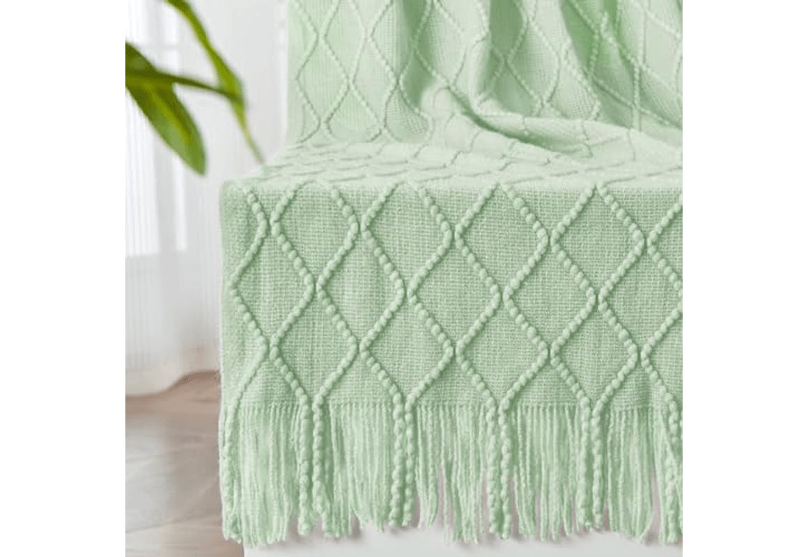 Knit Throw Blanket