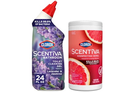 2 Clorox Scentiva Cleaning Products