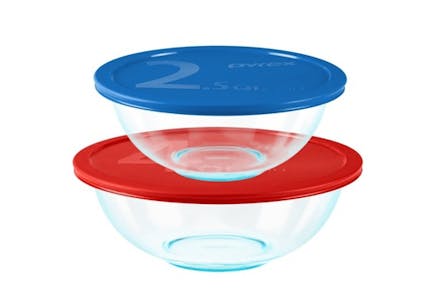 Pyrex Mixing Bowls Set