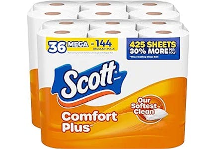 2 Scott Toilet Paper Packs