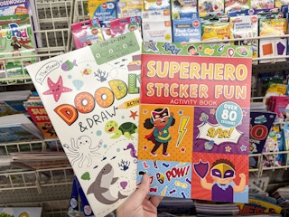 dollar tree activity books
