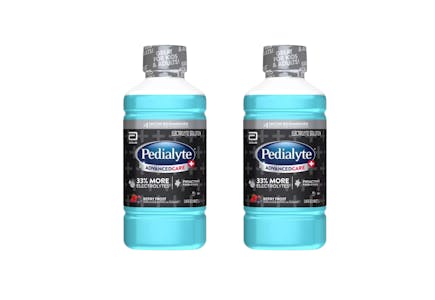 2 Pedialyte Liter Bottles