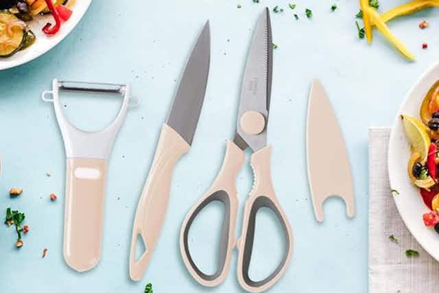 This Kitchen Shear Set Is Under $5 on Amazon card image