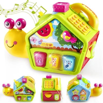 Montessori Snail Activity Cube