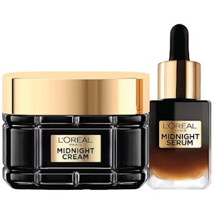 L'Oreal Midnight Cream + Serum Gift Set