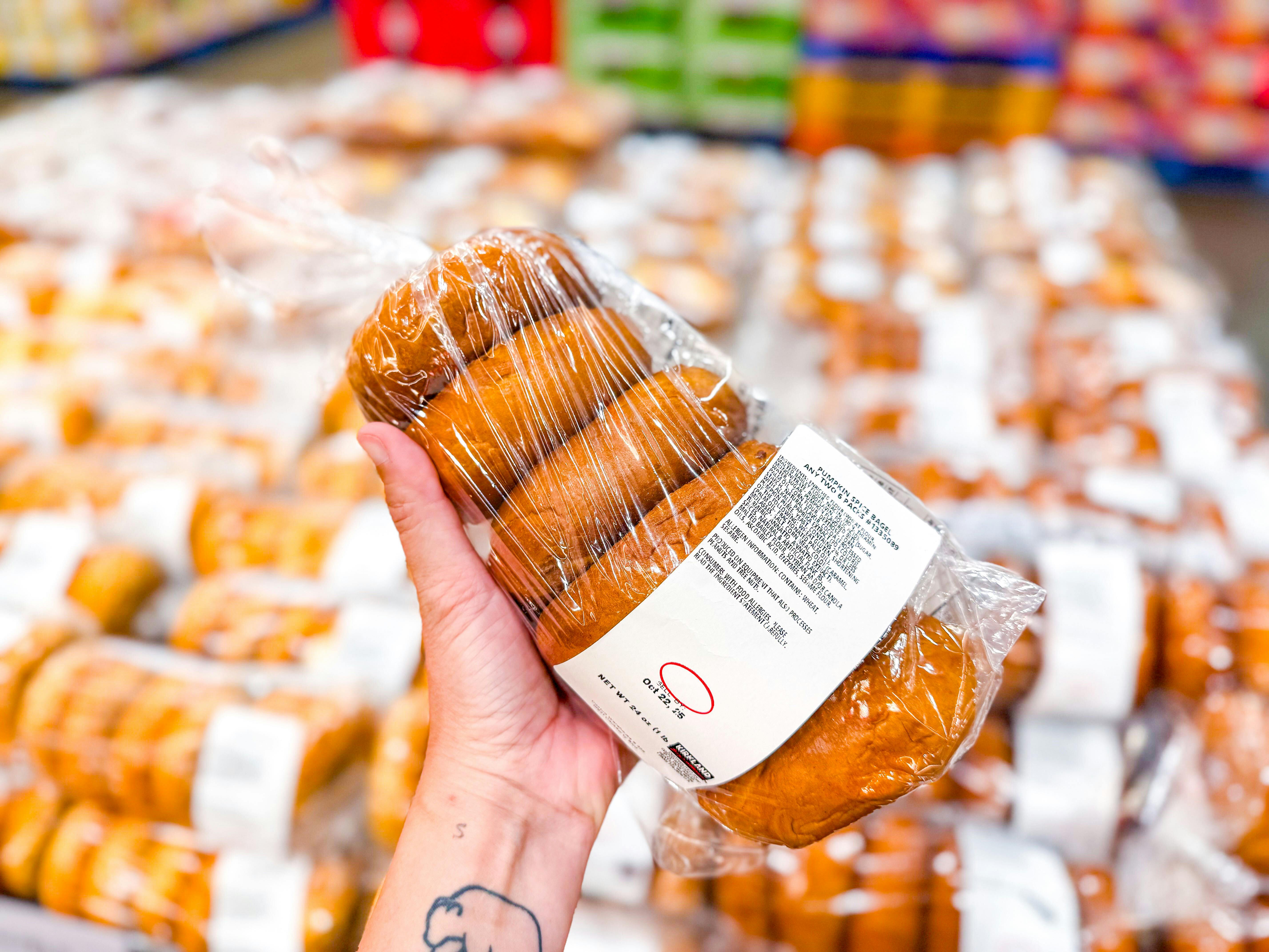 Pumpkin Spice Bagels