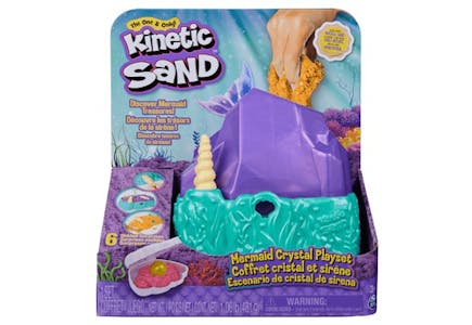 Kinetic Sand Mermaid Crystal Set