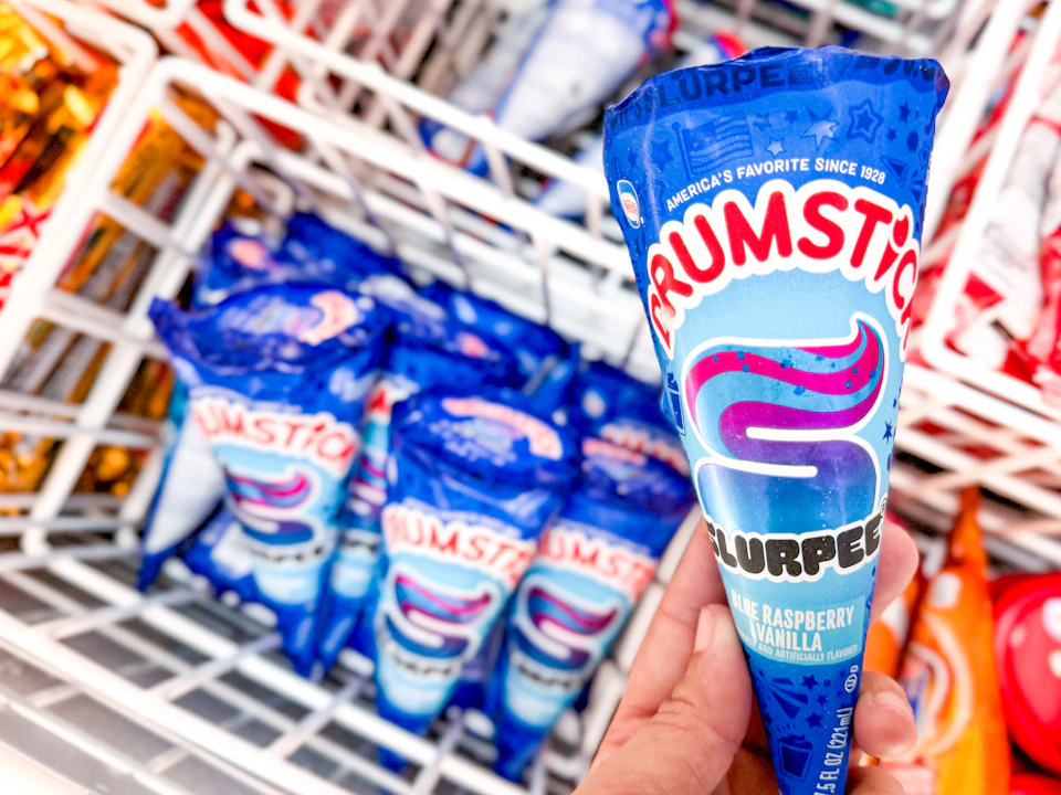 Sweet Cones Blue Raspberry New SLURPEE® Blue Raspberry Vanilla Sundae Cones Are a Steal — Just 2 ...