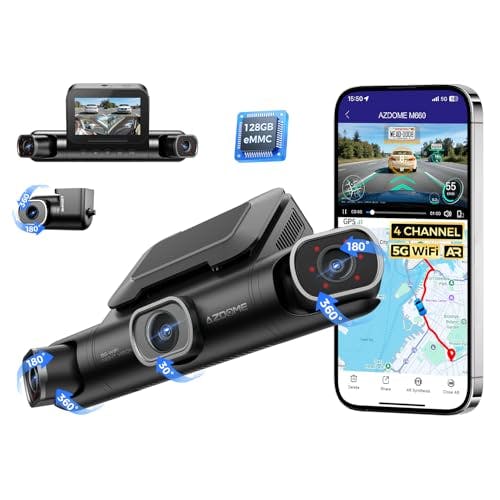 360° 4-Channel Dash Cam