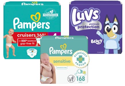 4 P&G Baby Products