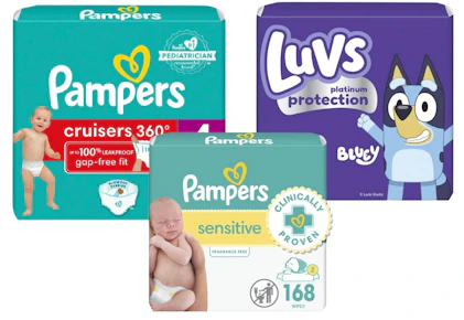 4 P&G Baby Products