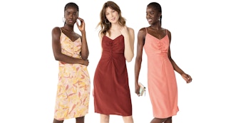 kohls womens nine west strappy ruched midi dress featured image 1681753237 1681753237