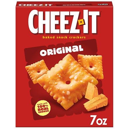 2 Cheez-It Crackers Boxes