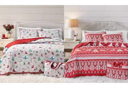 Holiday Lane Quilt Set