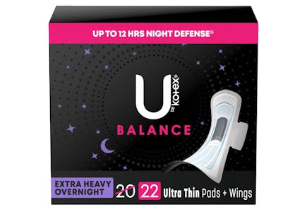 U by Kotex Pads