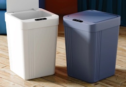 Get Two 3.4-Gallon Automatic Trash Cans for $26 on Walmart.com card image