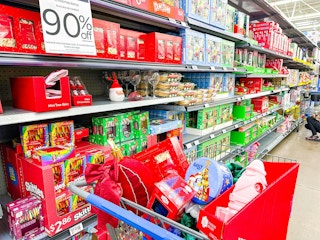 walmart christmas clearance items in walmart cart