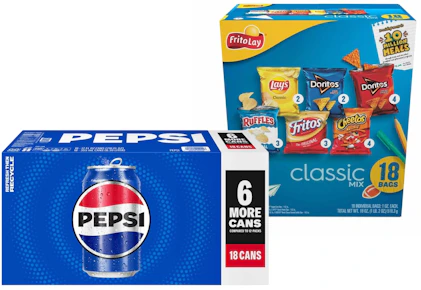1 Pepsi + 1 Frito-Lay Item