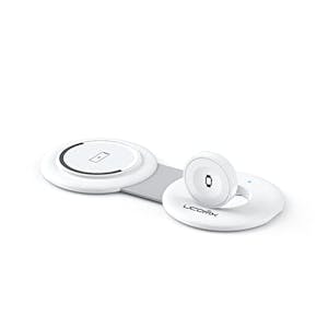 Magnetic 2-in-1 Wireless Charger