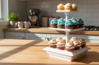lowes 3-tier cupcake stand