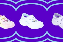 Get the Kids Summer Ready With These $8 Justice Charm Clogs at Walmart card image