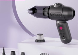 Cordless Car Vacuum, Only $9.49 With Double Amazon Discounts card image